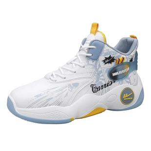 回力篮球男鞋秋冬季高帮加绒保暖棉鞋体育生运动休闲增高老爹球鞋