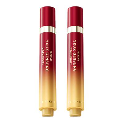 伊思红参蜗牛滚珠眼霜2支30ml装