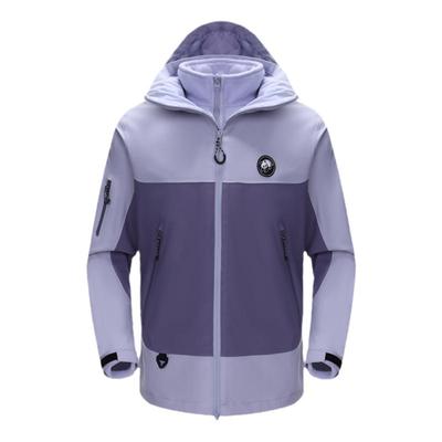 熊猫冲锋衣外套三合一防风防水