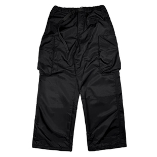 ComicTree C.t 25冬机能口袋尼龙加绒廓形长裤男长裤新款潮流裤子