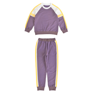 春季女童运动套装洋气纯棉中大儿童8秋冬加绒9两件套13岁【95%棉