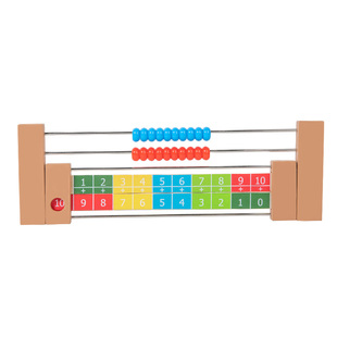 数字分解尺数学思维训练儿童加法教具计算架益智玩具幼儿园中大班
