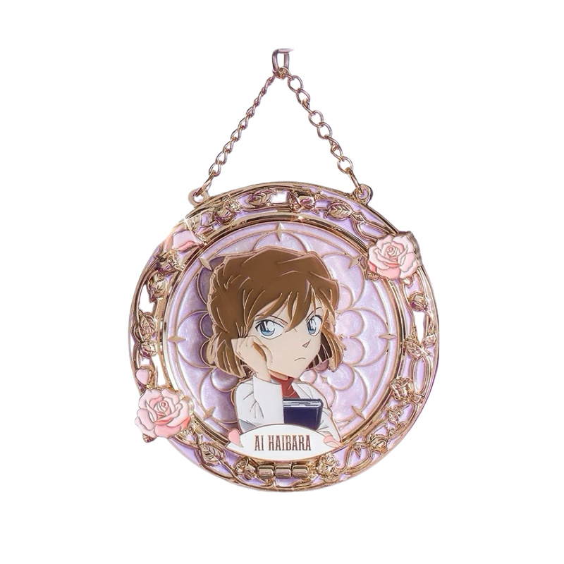 【正品现货】keep灰原哀名侦探柯南奖牌荆棘玫瑰灰原柯南奖牌