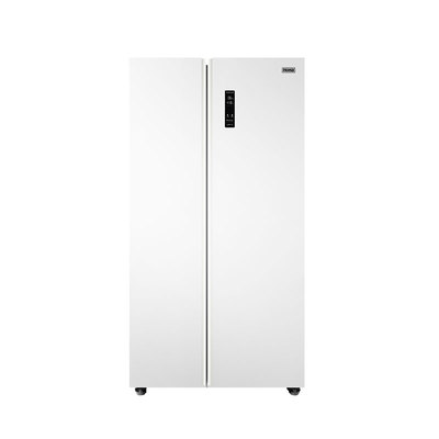 奥马602L冰箱双开门大容量一级能效家用变频无霜对开门风冷电冰箱