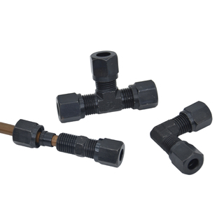 液压卡套式接头隔壁穿板过墙直通铜管油管钢管船用过渡高压管接头