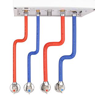 316L不锈钢波纹管6分DN20 壁挂炉冷热太阳能进水管净水器空调管