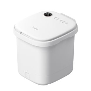 美的泡脚桶家用加热恒温高深桶过膝按摩全自动足浴2025新款洗脚盆