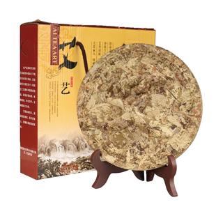 未艾方兴传统礼品摆件艾草叶饼福字礼盒伴手礼压制送礼赠长辈办公