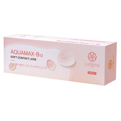 lapeche拉拜诗小粉片水润舒适隐形近视日抛30*2盒隐型眼镜60片sk