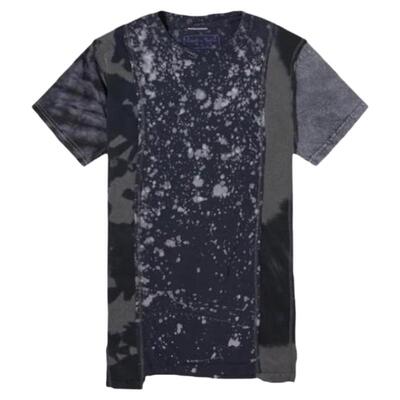 Needles 春夏男士复古拼接宽松圆领短袖T恤银泰百货精品 301574