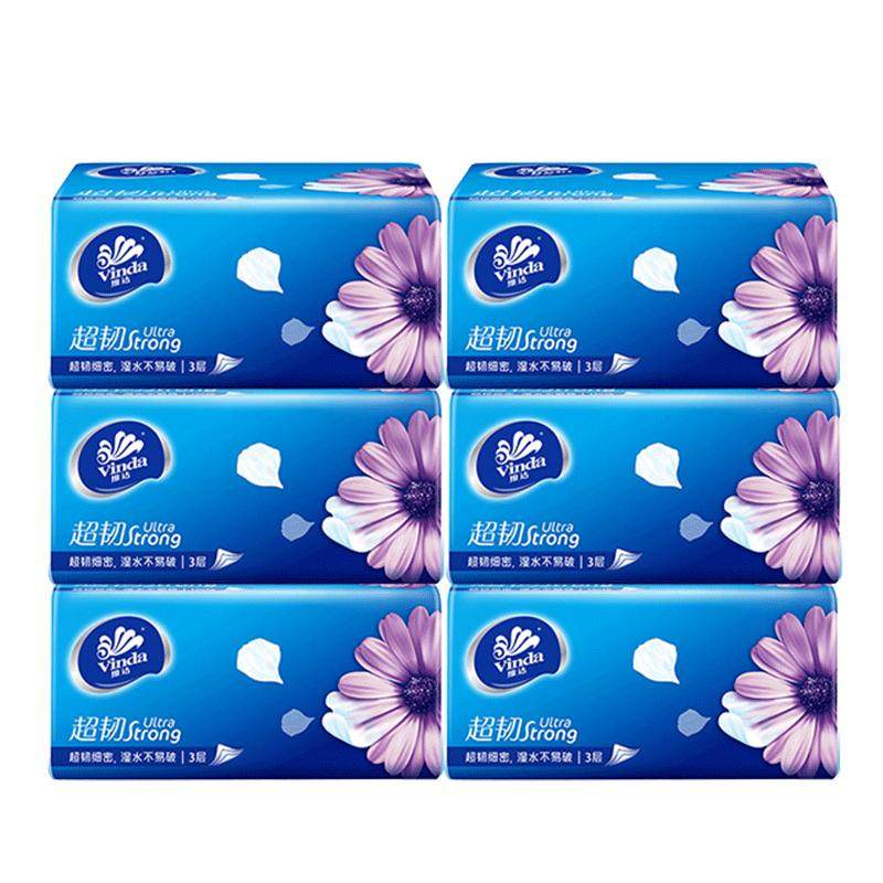 维达s码6包超韧原浆实惠装抽纸
