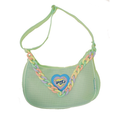 原创少女感街头潮流链条包