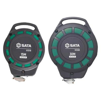 Sata世达手提长钢卷尺15米30m