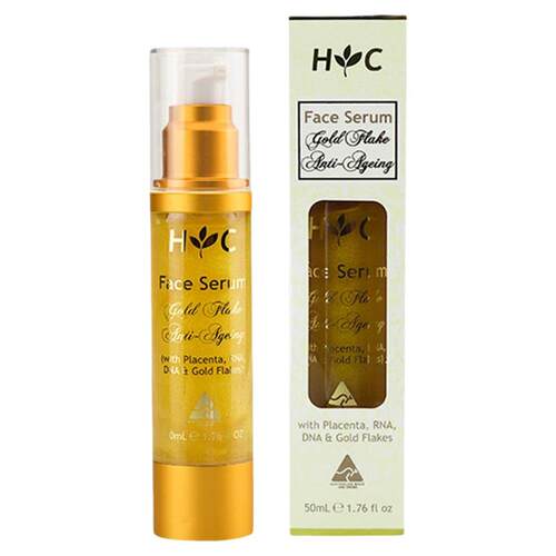 澳洲HealthyCareHC金箔羊胎素精华液面部补水保湿提拉紧致50ml