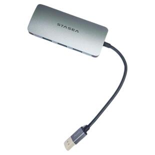 州海一拖四HUB USB3.0 to 3口USB3.0 网卡转换器 全功能USB拓展坞