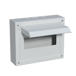 明暗装DZ47s空气开关箱铁盒1p2p电箱小型漏电断路器nxb空开盒3p4p