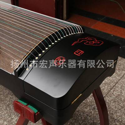 【扬州宏声】兰考桐木彩绘祥云瑞气古筝 彩绘古筝厂家直销 可定制