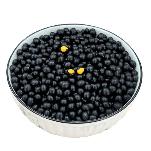 穗田几亩东北农家新货黄芯小黑豆非转基因打豆浆生豆芽粗粮杂粮