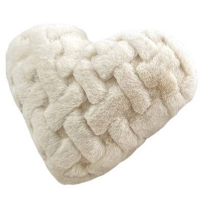 新款双面毛绒抱枕含芯