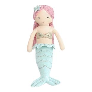 美国monami莫奈美美人鱼公主毛绒玩具独角兽芭蕾娃娃玩偶年货礼物