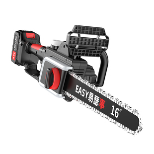 德国无刷锂电电锯充电式手持链锯家用大功率户外砍树伐木锯大容量