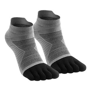 户外运动美莉诺羊毛五指袜高弹舒适越野跑步袜短筒吸湿排汗运动袜
