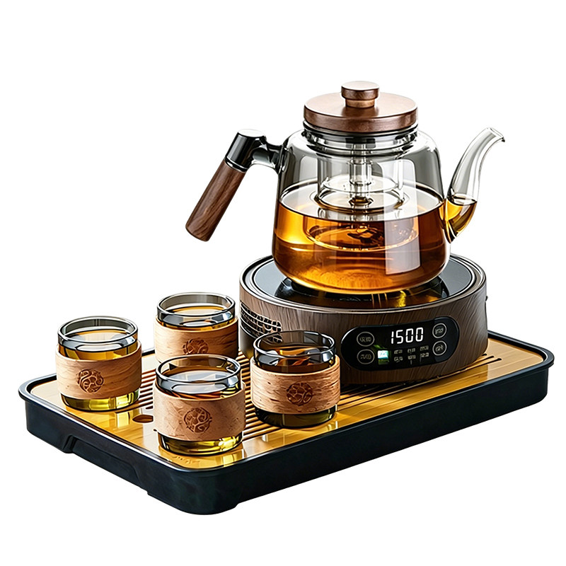玻璃煮茶壶2026新款茶具套装电陶炉煮茶器耐高温烧水壶蒸煮一体