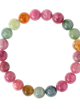 天然巴西老矿碧玺手链