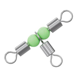 钓之猪路亚夜光三叉转环连接器分叉器三通8字环倒钓风筝钓组转环