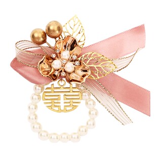 伴娘手腕花新娘姐妹团手花高级感结婚超仙儿森系婚礼唯美韩式手花