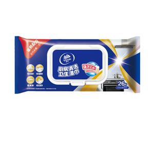 维达厨房湿巾60片/包去油去污