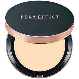 韩国PonyEffect宝伊菲防嗮干油皮丝绒遮瑕哑光气垫粉底液粉饼