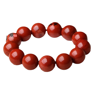 红竹石手链石碑男女饰品可结印册佛珠手链断掌苦情饰品礼物