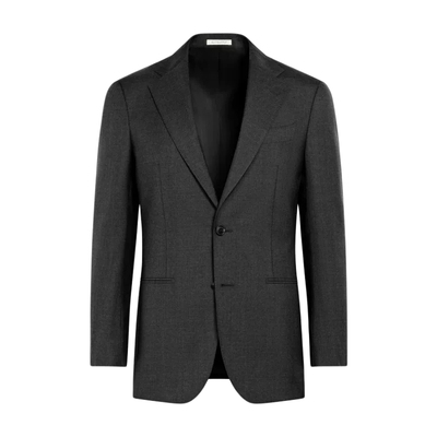 Suitsupply深灰色羊毛西装外套