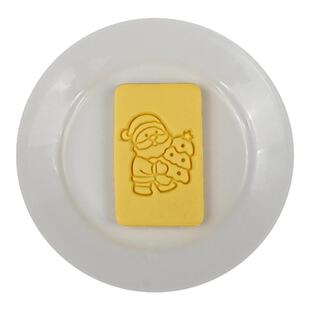 圣诞节腊肠狗卡通饼干模具圣诞树圣诞老人曲奇3d立体按压烘焙工具