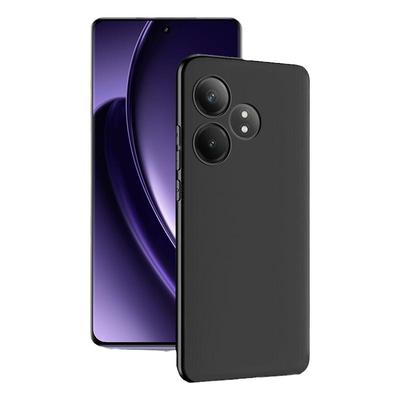 黑磨砂手机壳适配于Realme系列