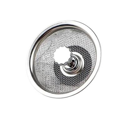 厨房水槽过滤网家用不锈钢水池过滤网下水道洗菜盆防堵残渣通用网