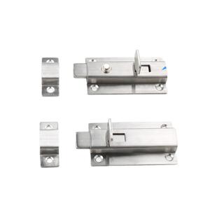 厕所门锁扣卡扣推拉公共门拴锁移门拉简易玻璃锁扣安全卫生间插销