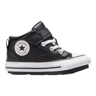 CONVERSE匡威童鞋婴童宝宝加绒保暖中帮帆布鞋冬季新款休闲靴子潮