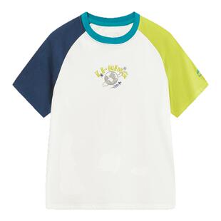 李宁|中国的航天联名系列短袖T恤男女小童2026新款速干衣夏季童装