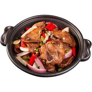 黑椒猪排手抓扇子骨家用酒店餐饮商用批发特色菜食材半成品预制菜