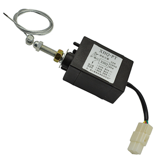 12V24V柴油机电子熄火器控制断油停车停机船用发电机电磁阀XHQ-PT