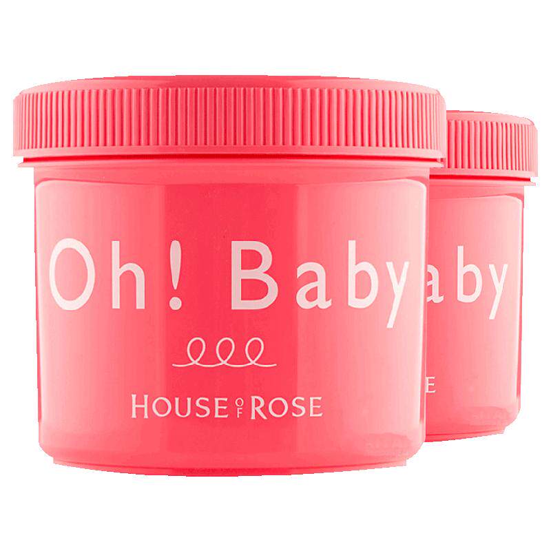 【自营】Oh baby身体磨砂膏570g*2去鸡皮去角质全身嫩白皮肤