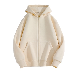 班尼路S&K系列连帽外套男款春季大学生休闲百搭外套浅米色上衣男A