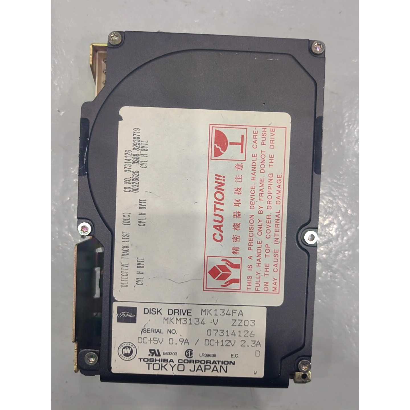 议价可维修硬盘MK134FA全新二手均有货