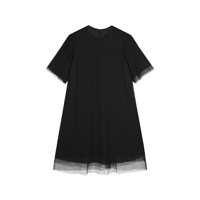 【商场同款】JNBY/江南布衣25秋新品连衣裙短袖圆领宽松5P7G20610