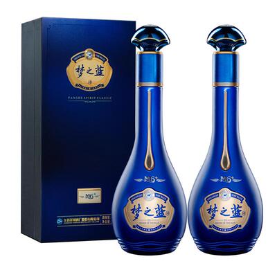 洋河梦之蓝M6+52度550mL*2瓶