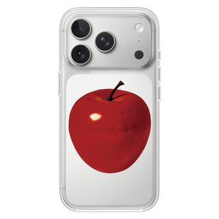 简约红苹果适用iPhone17PROMAX硅胶15设计14小众17PLUS苹果16PROMAX情侣13软透明手机壳小米华为三星OPPOVIVO