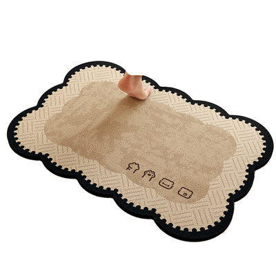 浴室防滑垫吸水速干洗漱台耐脏