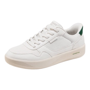 斯凯奇闪穿鞋板鞋一脚蹬男鞋新款小白鞋黑休闲运动鞋防滑耐磨潮流